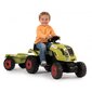 Pedāļu minamais traktors ar piekabi Smoby Claas Arion 400, zaļš цена и информация | Rotaļlietas zīdaiņiem | 220.lv