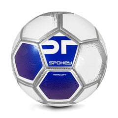 Futbola bumba Spokey Mercury, 5. izmērs, balta/zila cena un informācija | Spokey Futbols | 220.lv