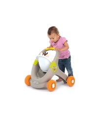 Ходунки - каталка - кукольная коляска Smoby Mini Kiss 3 in 1, серая цена и информация | Игрушки для малышей | 220.lv