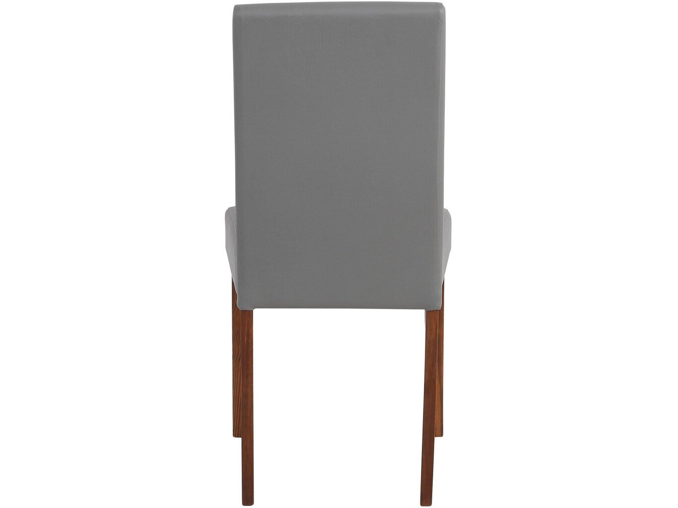 2-u krēslu komplekts Lucca, pelēks/brūns cena un informācija | Virtuves un ēdamistabas krēsli | 220.lv