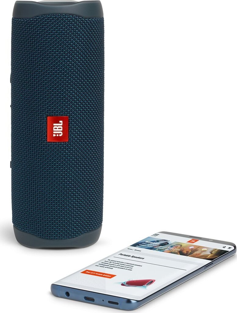 JBL Flip 5, zils cena un informācija | Skaļruņi | 220.lv