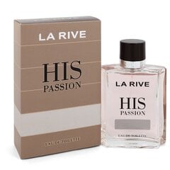 Tualetes ūdens La Rive His Passion EDT vīriešiem 100 ml cena un informācija | Vīriešu smaržas | 220.lv