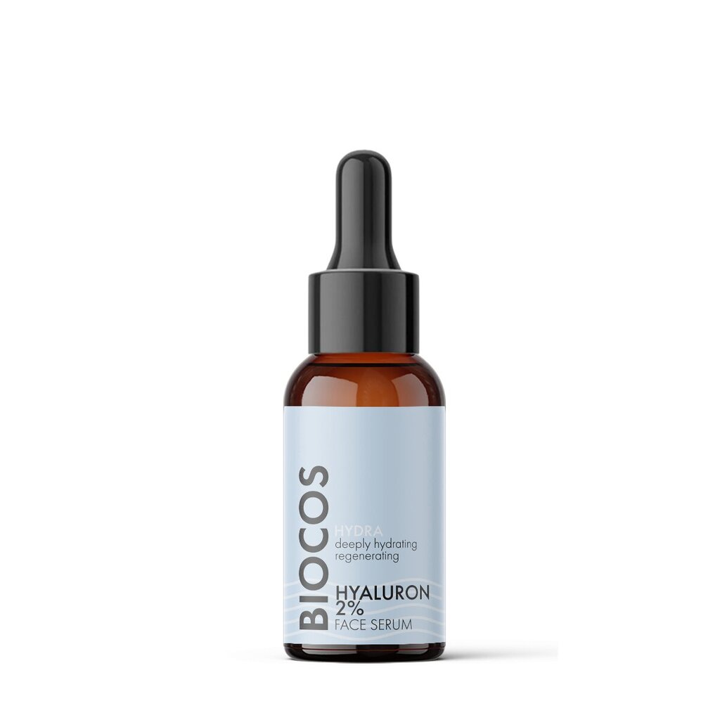 HYALURON mitrinošs sejas serums BIOCOS, 30 ml цена и информация | Serumi sejai, eļļas | 220.lv