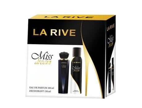 Komplekts La Rive Miss Dream: EDP sievietēm 100 ml + dezodorants 150 ml cena un informācija | Sieviešu smaržas | 220.lv