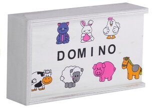 Koka spēle Domino ar mājdzīvniekiem cena un informācija | Galda spēles | 220.lv