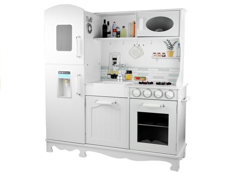 Liela koka virtuve ar ledusskapi XXXL Nel цена и информация | Rotaļlietas meitenēm | 220.lv