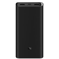 Mi Power Bank 3 Pro, VXN4254GL, 20000mAh, melns цена и информация | Зарядные устройства Power bank | 220.lv