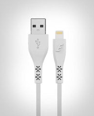 Energizer Hardcase Lightning Lifetime USB 1.2m, Balts цена и информация | Кабели для телефонов | 220.lv