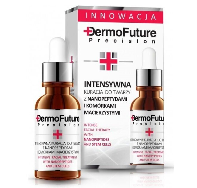 Sejas serums ar nanopeptīdiem un cilmes šūnām Dermofuture Precision 20 ml cena un informācija | Serumi sejai, eļļas | 220.lv