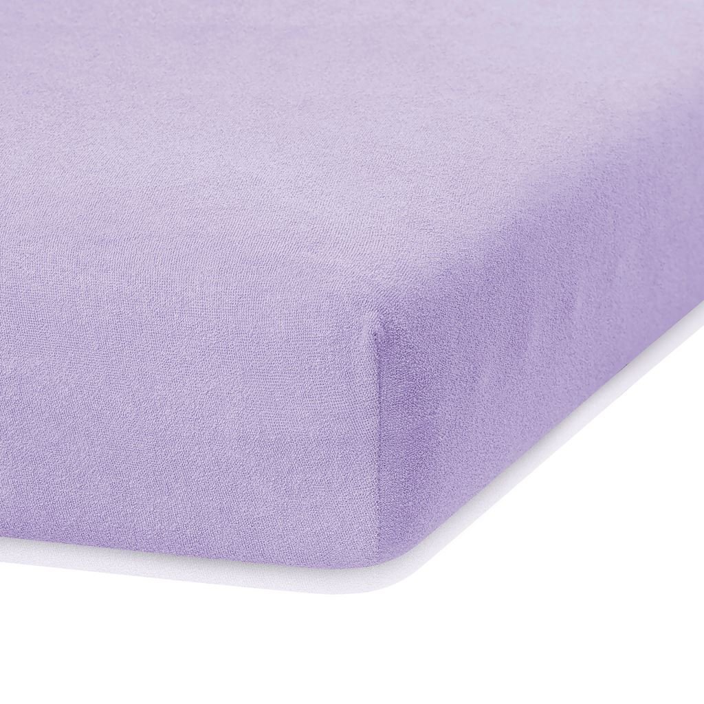 AmeliaHome frotē palags ar gumiju Ruby, 220x200 cm cena un informācija | Palagi | 220.lv