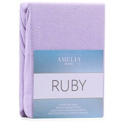 AmeliaHome махровая простыня с резинкой Ruby, 240x220 см цена и информация | Простыни | 220.lv