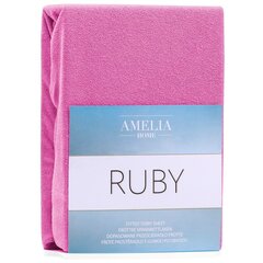 AmeliaHome махровая простыня с резинкой Ruby, 220x200 см цена и информация | Простыни | 220.lv