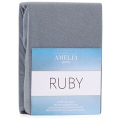 AmeliaHome махровая простыня с резинкой Ruby, 240x220 см цена и информация | Простыни | 220.lv