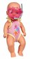 Bērnu lelle ar peldkostīmu Simba New Born Baby, 30 cm cena un informācija | Rotaļlietas meitenēm | 220.lv