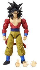 Фигурка с аксессуарами Dragon Ball Dragon Stars SS4 Goku, 36180, 16 см цена и информация | Конструктор автомобилей игрушки для мальчиков | 220.lv