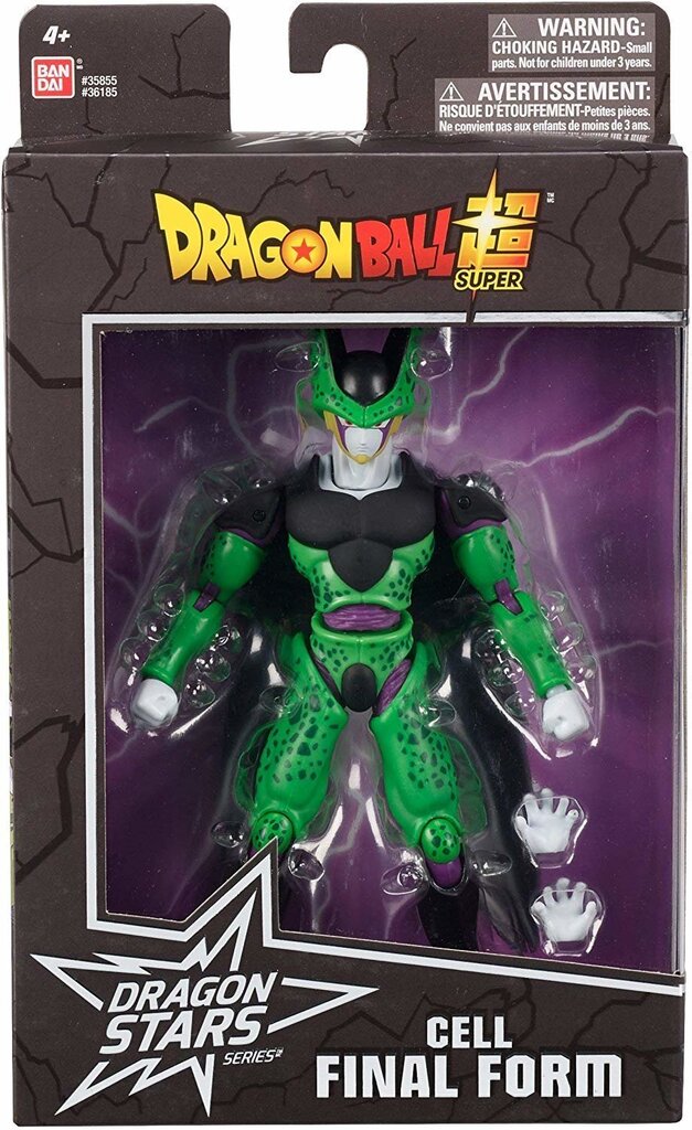 Figūriņa ar piederumiem Dragon Ball Dragon Stars Cell Final Form, 36185, 16 cm cena un informācija | Rotaļlietas zēniem | 220.lv