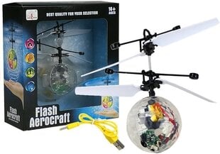 Lidojošais ar roku kontrolējamais gaismas burbulis Flash Aerocraft цена и информация | Игрушки для мальчиков | 220.lv