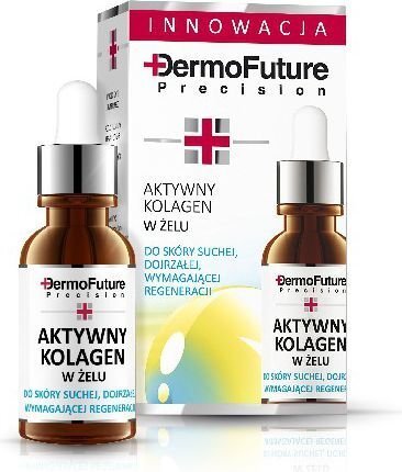 Nakts sejas serums ar kolagēnu DermoFuture Precision 20 ml cena un informācija | Serumi sejai, eļļas | 220.lv