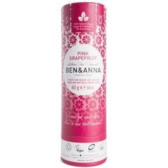 Карандашный дезодорант в бумажной упаковке Ben&Anna Pink Grapefruit, 60 г цена и информация | Дезодоранты | 220.lv