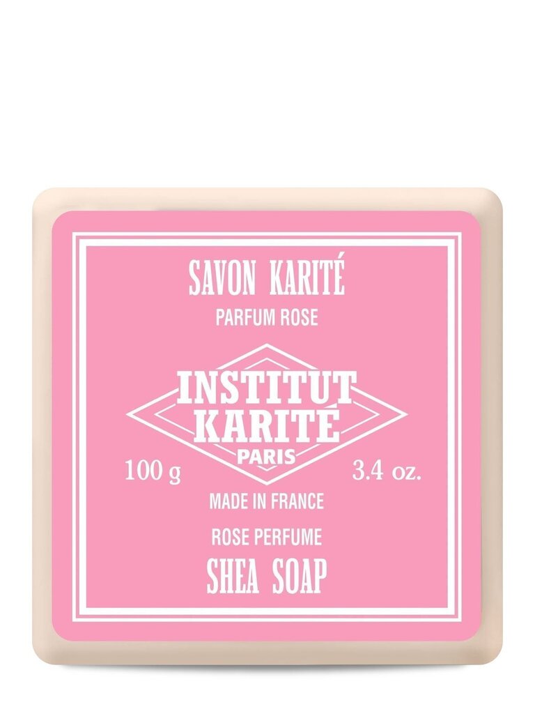 Ziepes Institut Karité Paris 100g, Rožu smarža cena un informācija | Ziepes | 220.lv