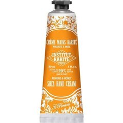 Institut Karite Shea Hand Cream Almond & Honey крем для рук 30 мл цена и информация | Кремы, лосьоны для тела | 220.lv