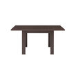 Pusdienu galds BRW Simple, tumši brūns цена и информация | Virtuves galdi, ēdamgaldi | 220.lv