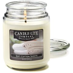 Candle-lite aromātiska svece Everyday Soft Cotton Sheets cena un informācija | Sveces un svečturi | 220.lv