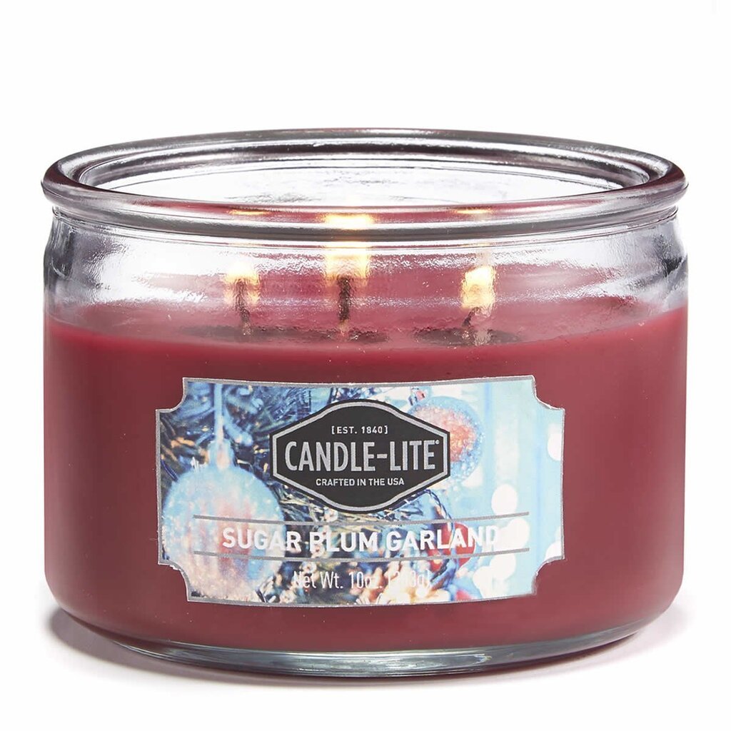 Candle-lite aromātiska svece Everyday Sugar Plum Garland cena un informācija | Sveces un svečturi | 220.lv