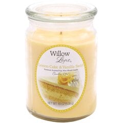 Candle-lite ароматическая свеча Willow Lemon Cake & Vanilla Swirl цена и информация | Подсвечники, свечи | 220.lv