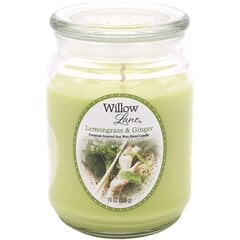 Candle-lite aromātiska svece Willow Lane Lemongrass & Ginger cena un informācija | Sveces un svečturi | 220.lv