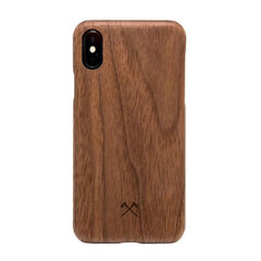 Woodcessories Slim Series EcoCase iPhone Xs Max walnut eco274 cena un informācija | Telefonu vāciņi, maciņi | 220.lv