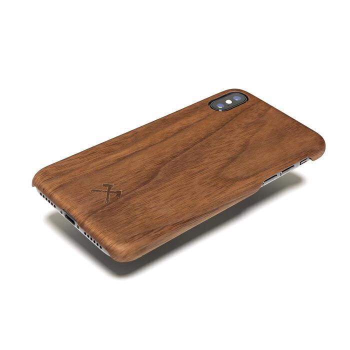 Woodcessories Slim Series EcoCase iPhone Xs Max walnut eco274 cena un informācija | Telefonu vāciņi, maciņi | 220.lv