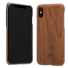 Woodcessories Slim Series EcoCase iPhone Xs Max walnut eco274 cena un informācija | Telefonu vāciņi, maciņi | 220.lv