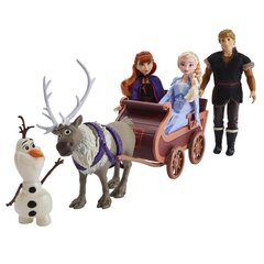 Набор кукол и фигурок с санями Hasbro Замороженные 2 (Frozen 2) цена и информация | Игрушки для девочек | 220.lv
