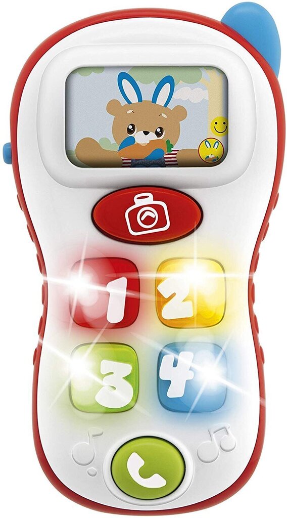 Rotaļlietu mobilais tālrunis Chicco EST, EN цена и информация | Rotaļlietas zīdaiņiem | 220.lv