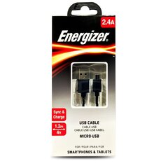 Energizer C12UBMCGBK4 цена и информация | Кабели для телефонов | 220.lv