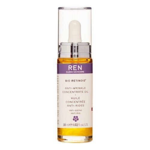 Atjaunojošs sejas pretgrmbu serums Ren Clean Skincare Bio Retinoid 30 ml цена и информация | Serumi sejai, eļļas | 220.lv