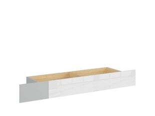 Ящик для постельного белья под кровать BRW Nandu серый / белый цена и информация | Детские кровати | 220.lv