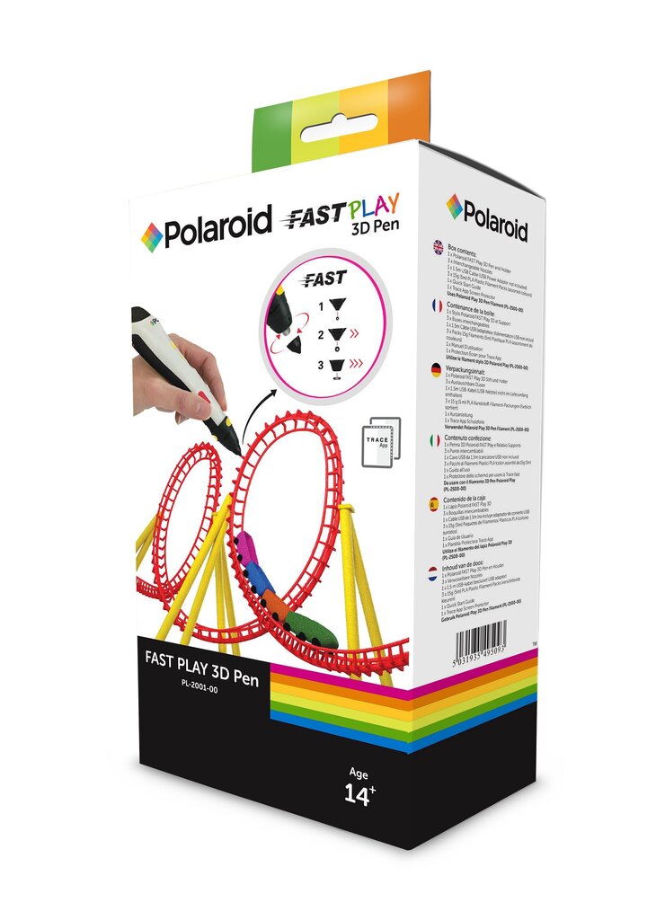 Polaroid Fast Play 3D Pildspalva цена и информация | Smart ierīces un piederumi | 220.lv
