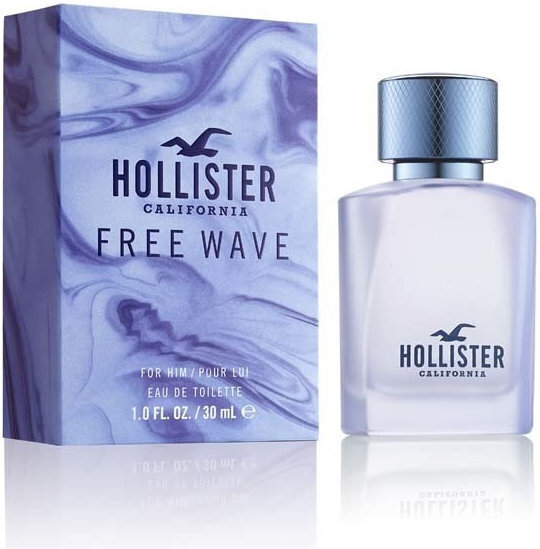 Tualetes ūdens vīriešiem Hollister Free Wave EDT, 30 ml cena un informācija | Vīriešu smaržas | 220.lv