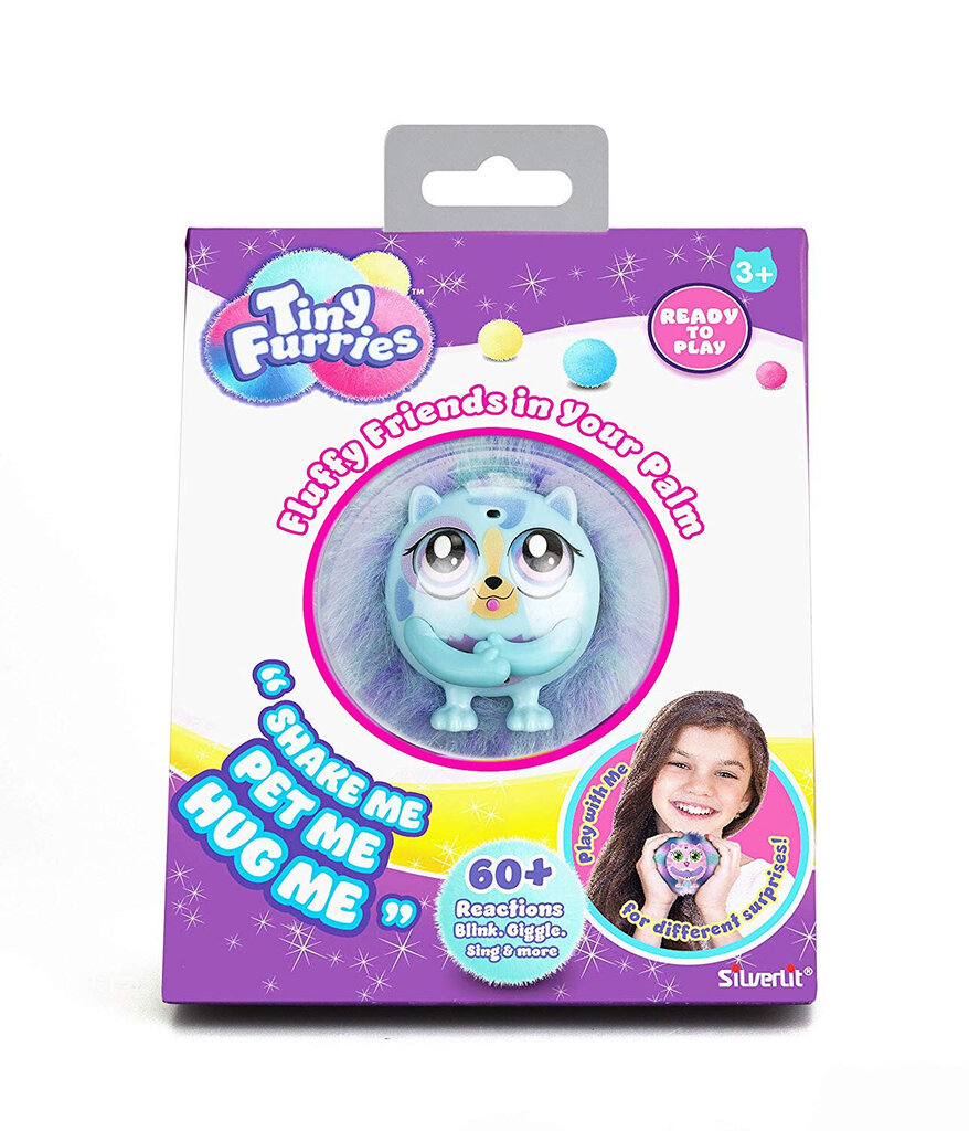 Interaktīvā rotaļlieta Silverlit Tiny Furries cena un informācija | Rotaļlietas meitenēm | 220.lv