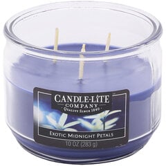 Candle-Lite aromātiska svece Exotic Midnight Petals, 283 g cena un informācija | Sveces un svečturi | 220.lv
