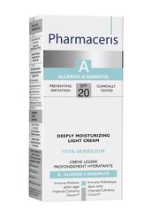 Mitrinošs krēms jutīgai ādai Pharmaceris A Vita-Sensilium, SPF20, 50 ml цена и информация | Кремы для лица | 220.lv