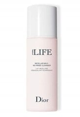 Мицеллярное молочко для макияжа Dior Hydra Life Micellar Milk No Rinse 200 мл цена и информация | Средства для очищения лица | 220.lv