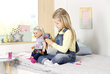 Lelle Gaišmatainā māsa Zapf Baby Born ® Soft Touch, 824603, 43 cm cena un informācija | Rotaļlietas meitenēm | 220.lv