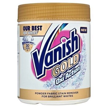 Vanish traipu tīrīšanas līdzeklis Gold Oxi Action Crystal White, 470 g cena un informācija | Veļas mazgāšanas līdzekļi | 220.lv