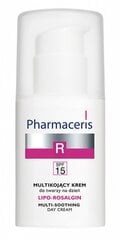 Дневной крем для чувствительной кожи лица Pharmaceris R Lipo-Rosalgin 30 мл цена и информация | Наносите на чистую кожу лица. Подержите около 10-15 минут и смойте водой. | 220.lv