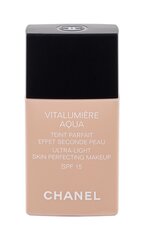 Основа для макияжа Chanel Vitalumiere Aqua 30 мл, 30 Beige цена и информация | Пудры, базы под макияж | 220.lv