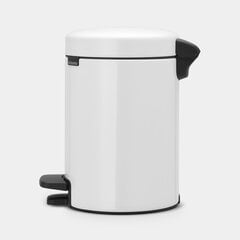 Brabantia мусорное ведро NewIcon, 3 л, белое цена и информация | Мусорные баки | 220.lv