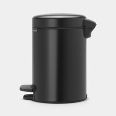 Brabantia мусорное ведро NewIcon, 3 л, черное цена и информация | Мусорные баки | 220.lv